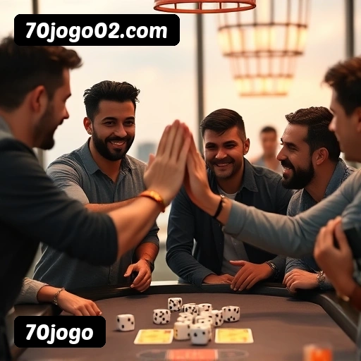 Aplicativo móvel 70jogo para iOS e Android